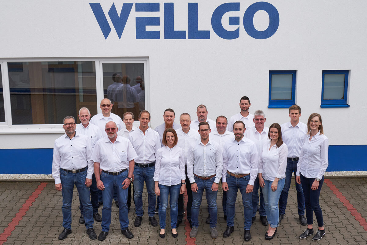 Das Team der WELLGO Gruppe am Standort Nohfelden